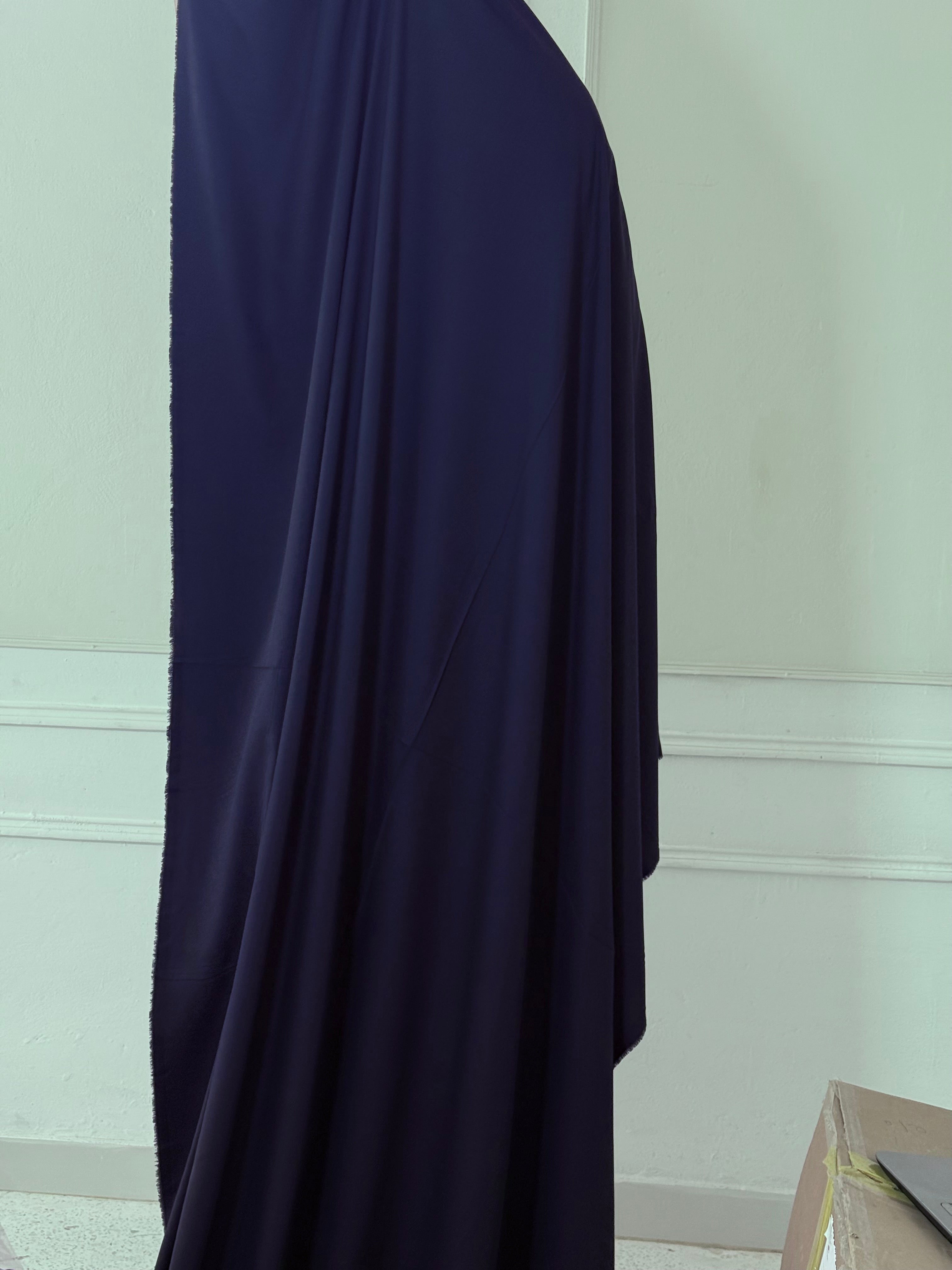 Navy Blue Unstitched — Wash & Wear by AFSAAR