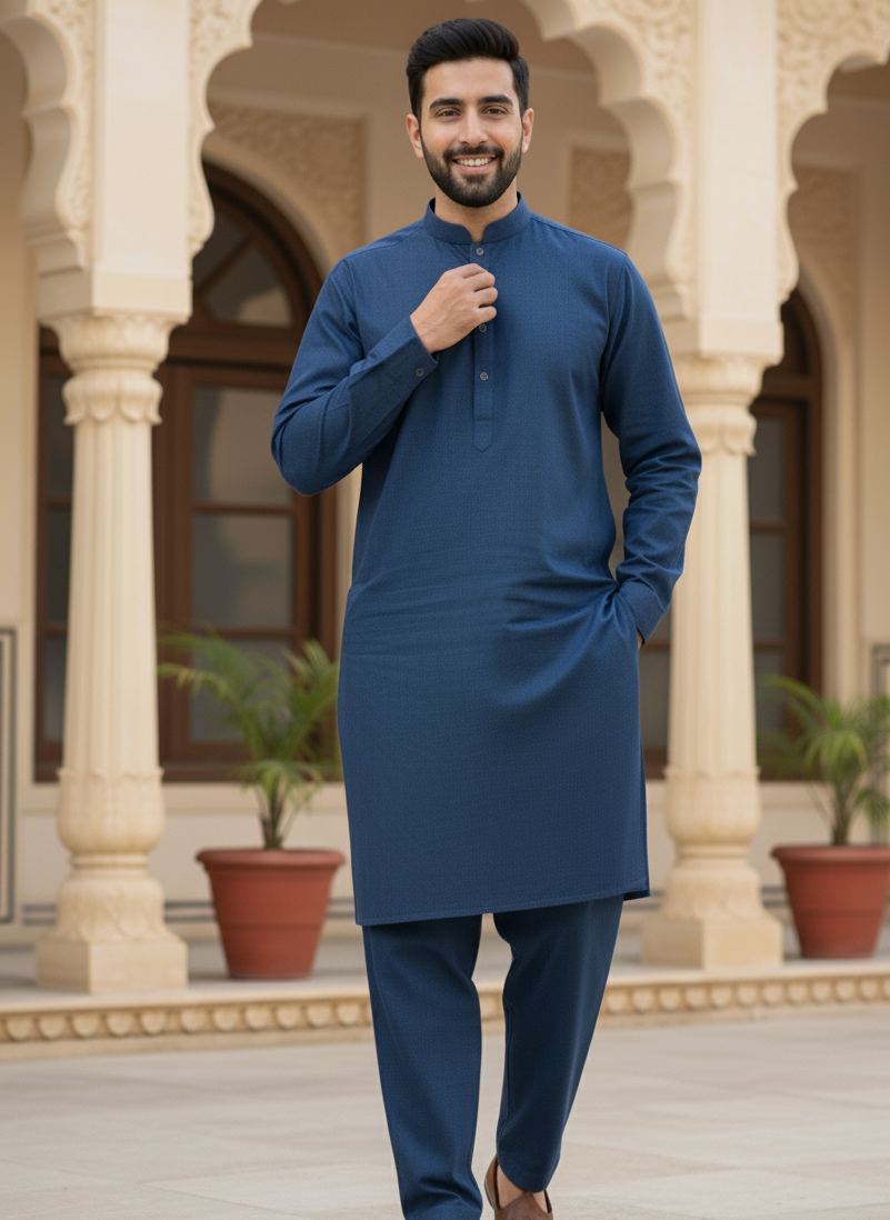 Royal Blue — Winter Heritage Cotton by AFSAAR